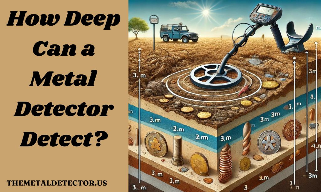 how deep can a metal detector detect