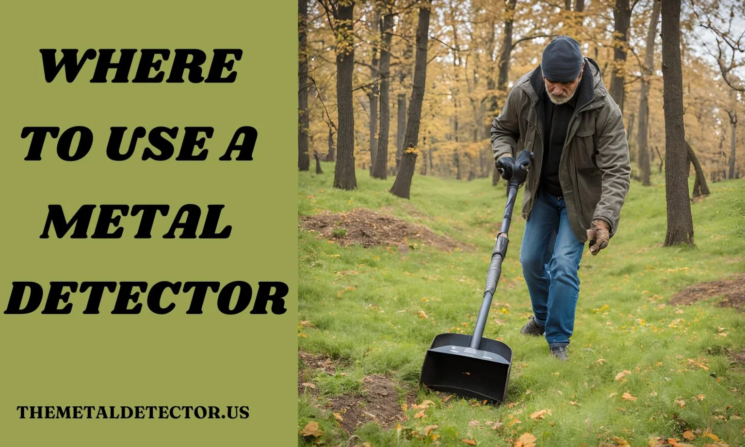 where to use a metal detector